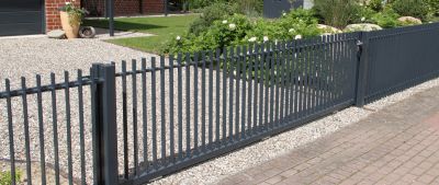 Aluminum Fence Construction in Alpharetta, GA