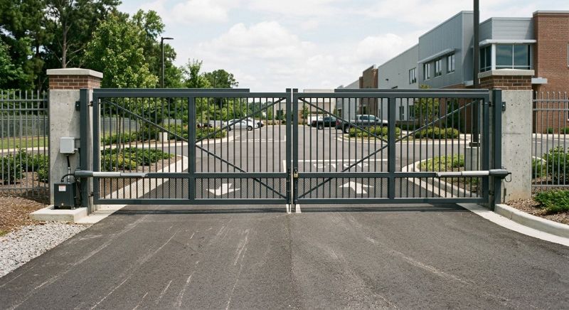 Commercial Gate Installation in Cumming, GA
