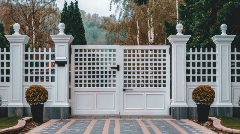 Driveway Fence Installation in Roswell, GA