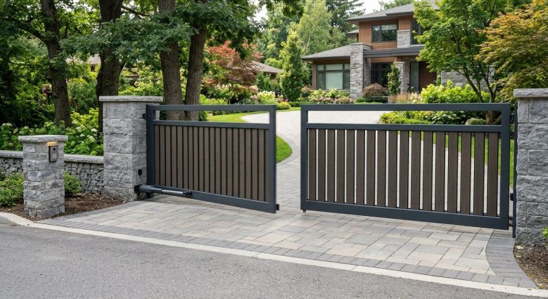 Driveway Gate Installation in Alpharetta, GA