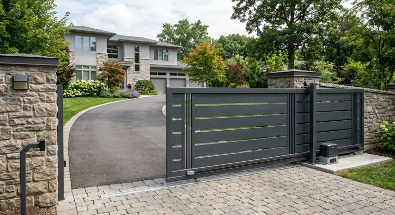 Driveway Gate Installation in Rockville, MD