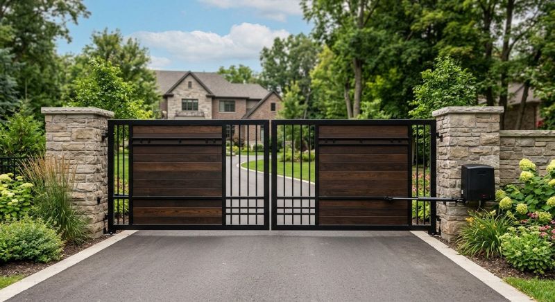 Driveway Gate Installation in Seattle, WA