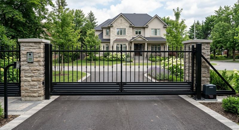 Electric Gate Installation in Roswell, GA