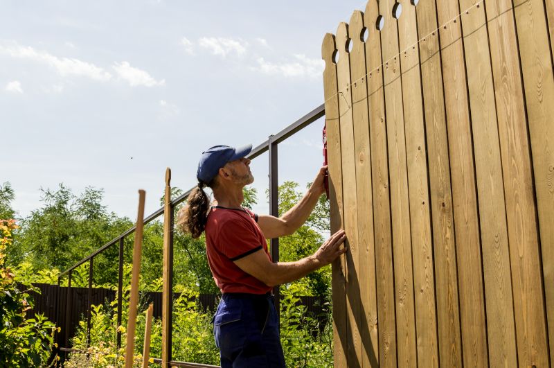 Plank Fence Installation in Sacramento, CA